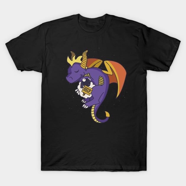 Cute dragon T-Shirt by Domichan